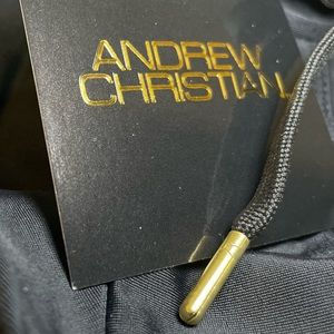 Andrew Christian Mesh Impact Trunk. Black. X-Small. NWT.